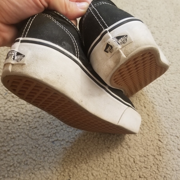 ✖️SOLD✖️Black platform Vans - Picture 3 of 4